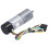 DC-Getriebemotor mitencoder 24V 280U/min, stufenlos einstellbare Geschwindigkeit, 25mm Durchmesser 15