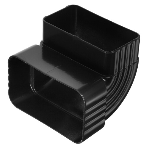 Conector Codo Metálico Para Canalón De Agua Lluvia