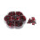 JM201 1000 pezzi strass rossi per nail art 9