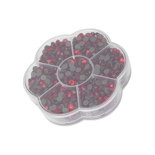 JM201 1000 pezzi strass rossi per nail art 2