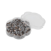 JM201 1000 pezzi strass dorati in vetro per nail art