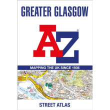 Greater Glasgow AZ Street Atlas by AZ Maps Paperback Book