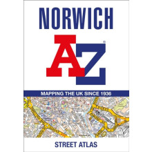 Norwich AZ Street Atlas by AZ Maps Paperback Book