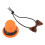 Adjustable Reptile Hat & Bowtie for Small Animals, Felt, 5cm Diameter 13