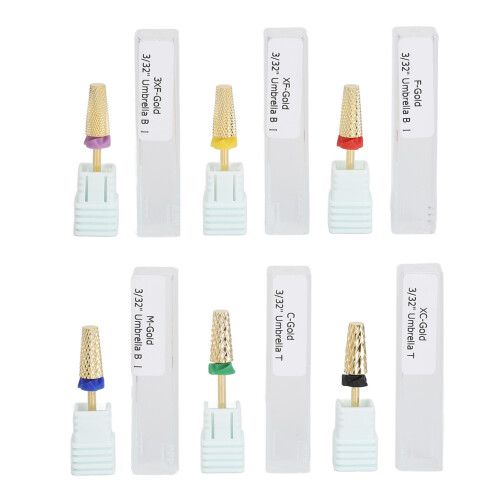 Nagelschleifer-Bits aus Edelstahl,