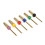 Nagelschleifer-Bits aus Edelstahl, 6