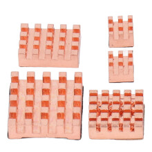 5Pcs CPU Kupfer Kühlkörper Starke