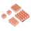 5Pcs CPU Kupfer Kühlkörper Starke 9