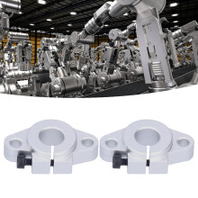 2 Stück SHF12 Linear-Schienenhalterung 12 mm Welle Aluminiumlegierung