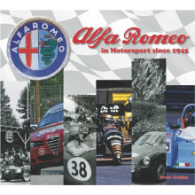 Alfa Romeo Cars in Motorsport Since 1945 by Peter Collins Hardcover Bo