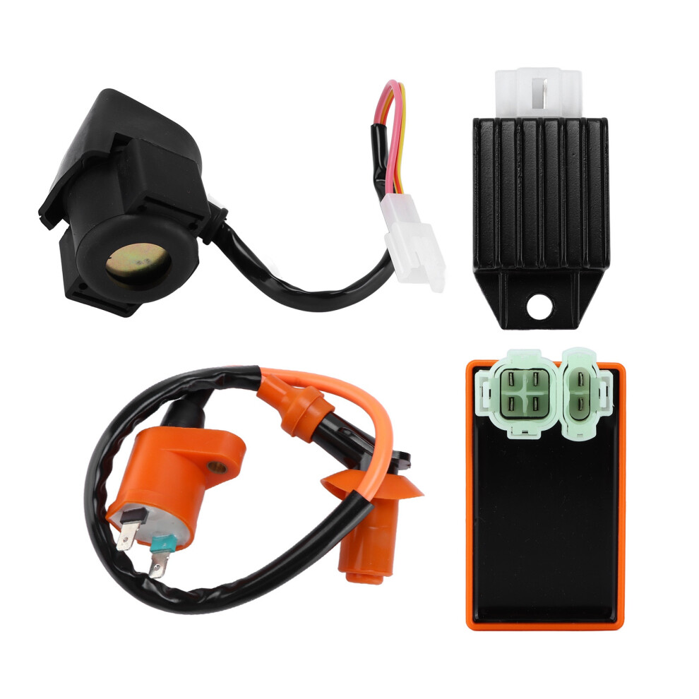 6Pin Cdi Ignition Coil Kit For 50Cc-125Cc Atv & Dirt Bikes 4691358103985