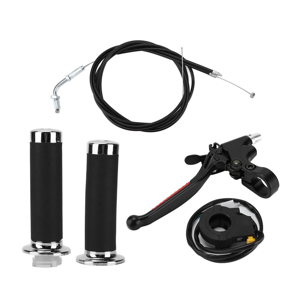 Waterproof Aluminum Alloy Throttle Clutch Handle Kit for 49cc-80cc Motorized Bike-image-OPC-PMRJ5D9-NEW