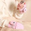 Battery Run Warm Gauntlets 3H Fast Fee Impermeable-Pink 5