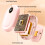 Battery Run Warm Gauntlets 3H Fast Fee Impermeable-Pink 7