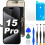 Soft OLED For iPhone 15 Pro Screen Replacement 120HZ display with Repair Kit 1