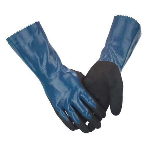 Lange Handschuhe Nitrilkautschuk-Nylonhandschuhe 2