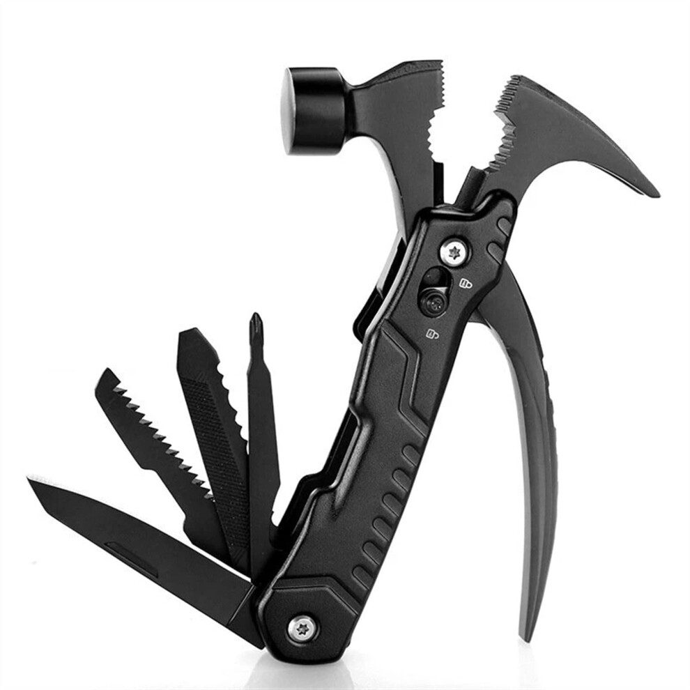 Hammers Tools Multi-Functional Claw Hammer With Stainless Steel Head And Aluminum Handle Red Or Black 9067246533656