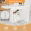 Extendable Oval Dining Table with Storage, White 5