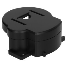 Kit di vassoio stampato in 3D in ABS nero per GameCube