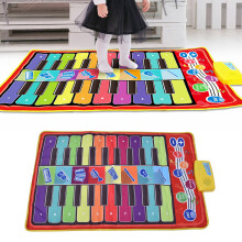CP4954 Couverture pour enfants sur le thème du piano 88x60 cm Âges 3+