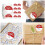 500PCS/Pack Round Sticker 1.96nch Valentines Day Labels Writable 2