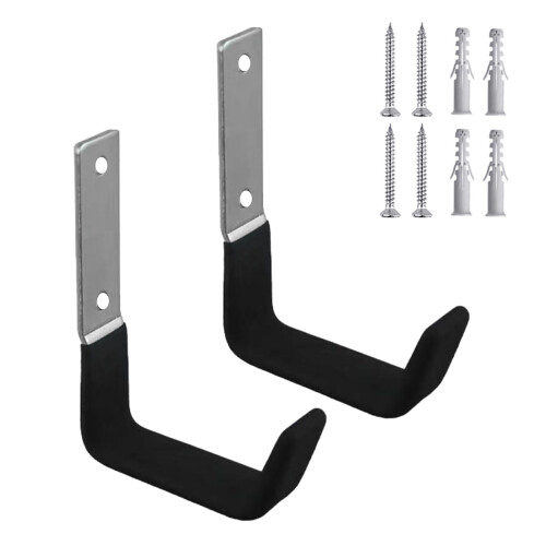 2 Pieces Garage Hooks for Holding Cords and Heavy Items