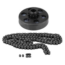 (As show, One size) Motorcycle Centrifugal Clutch 3/4Inch Bore 12 Teeth 35 Chain Clutch Kit for 6.5HP Engines Mini Go K