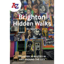 A Z Brighton Hidden Walks by AZ Maps Paperback Book
