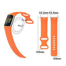 Bracelet en TPU pour Charge 5, S/L, 23,2 mm, multicolore