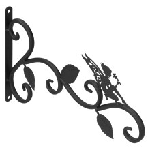 Eisen Wandblumenhalter für Innen- und Außenbereich – Blumenampel-Halterung