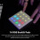Portable MIDI Pad Controller 16 Velocity Sensitive RGB Pads for DJs & Beginners 4