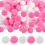 200 Pezzi Pompon Colorati Fai Da Te, 100 Rosa E 100 1
