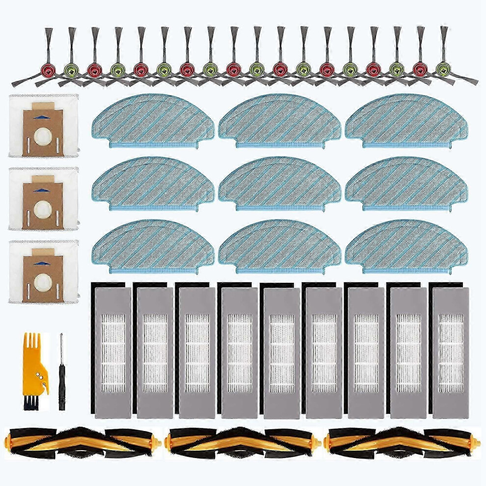 Kikidex (As Show, One Size) Replacement For Ozmo T8 Max T8 N8 Pro N8 Pro+ Robot Vacuum Cleaner Spare Parts