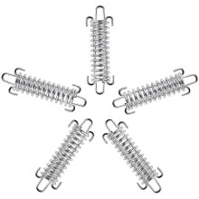Tent spring buckle, stainless steel spring clasp, shade sail fixing kit, outdoor camping accessories (10 x 3 cm)