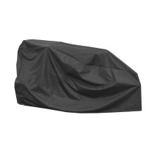 Heavy-duty, black dust cover for garden log splitter