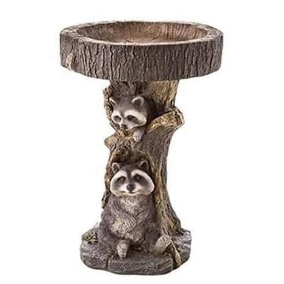 Fashionable and cute resin water feature, outdoor resin bird feeder, bird bath, outdoor garden courtyard