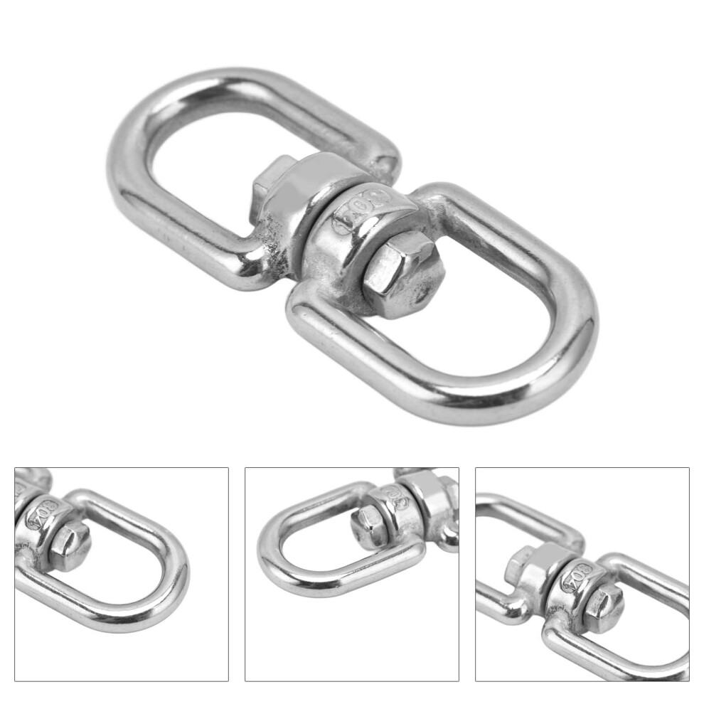 304 Stainless Steel Eye To Eye Rotating Ring For Swings & Chairs M16 7891358109209