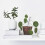 White plastic garden labels, 200 pieces, 10 x 1.6 cm 3