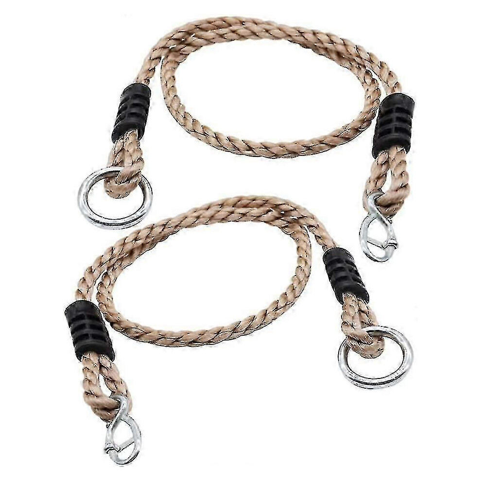 Set of 2 hammock extensions with hanging rope for swing and tree, adjustable suspension straps