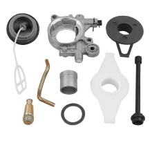 Worm gear kit for oil pump 372Xp 365 371 385 390 362 570 575 576