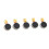 20Pcs 0827 Tiny Flat Coin Vibration Motor 3V 8x2.7mm 7