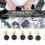20Pcs 0827 Tiny Flat Coin Vibration Motor 3V 8x2.7mm 11
