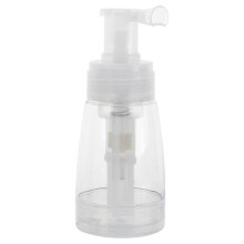 Powder spray bottle, portable transparent PE plastic bottle, talc powder spray bottle