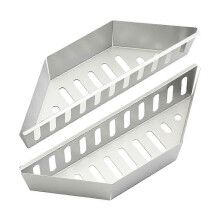 Stainless steel charcoal basket, charcoal holder, profiled charcoal container, charcoal briquettes for grilling B
