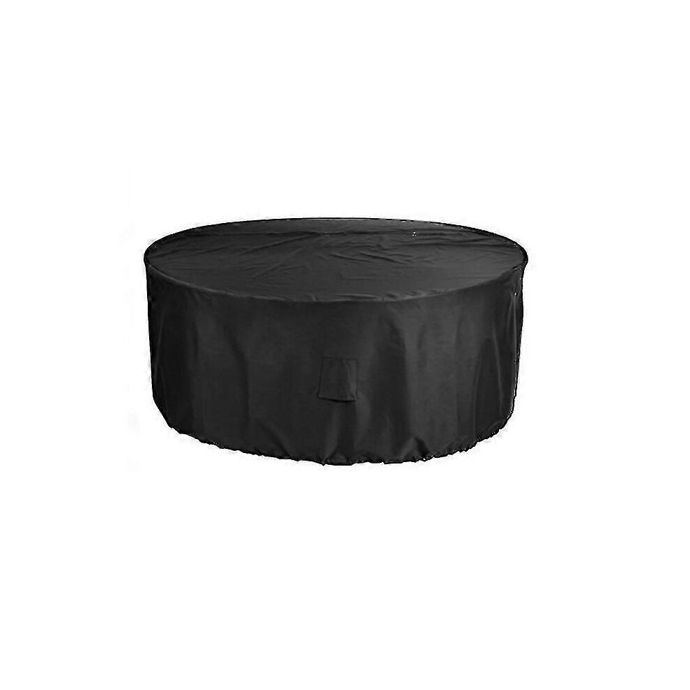 Round dustproof and waterproof protective cover for garden furniture (230 x 110 cm)
