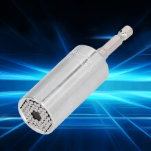 Adattatore universale a presa cromata da 7-19mm(1/4-3/4in)