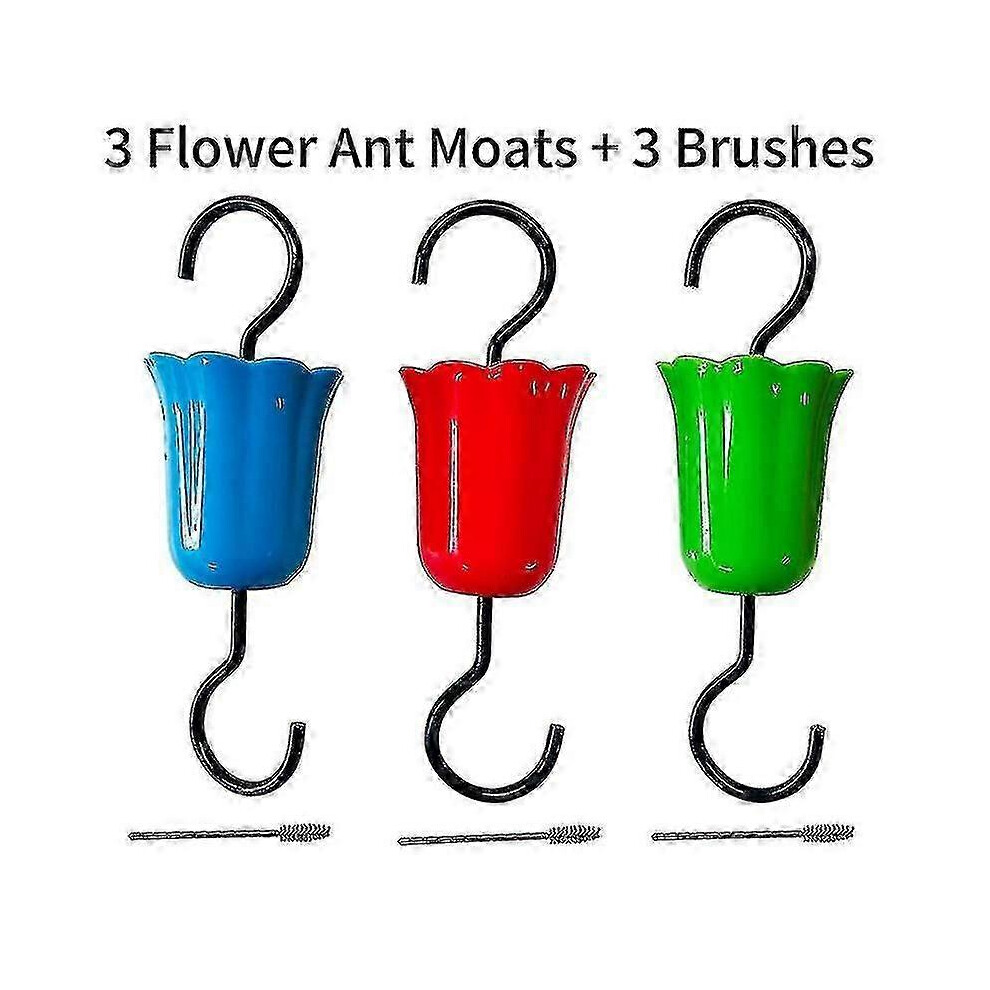 Set of 3 TT nectar feeders for hummingbirds and orioles for outdoor use