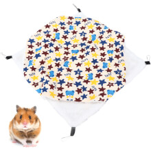 Warme Plüsch-Hängematte für Haustiere 20x20cm für Hamster & Kaninchen