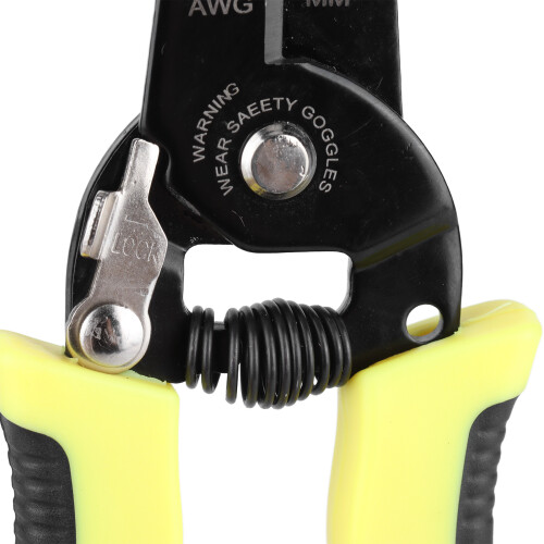 Spelafili da 7 pollici 22-10 AWG Nero e Giallo 2