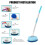 Intelligent Window Robot Cleaner Telescoping ABS Body For-grey 5